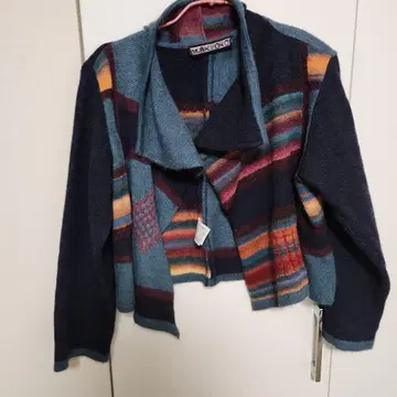 m.kyoko 멀티 컬러 가디건 긴팔