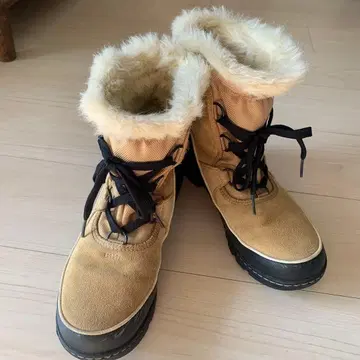 SOREL 베이지 방한 부츠