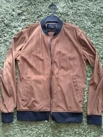 ZARA MAN 브라운 집업 자켓 M