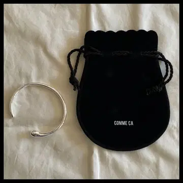 COMME CA 실버 세보 뱅글