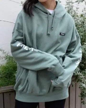 밀크 페도 로고 후드티