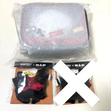 미키 x 킹프리 해피누이 휴대용 파우치 옷 갈아입기 타카하시 카이토