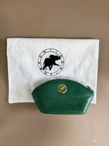 헌팅월드 소품함 파우치 그린