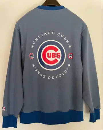 시카고 컵스 백서클 로고 맨투맨