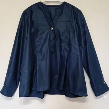 어반리서치 로쏘 워셔블 디자인 셔츠 블라우스 네이비