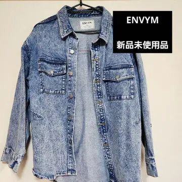 ENVYVM 데님 자켓 미사용 새상품