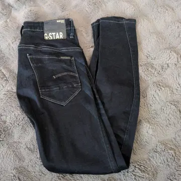 G-STAR arc 스키니 데님 다크 블루