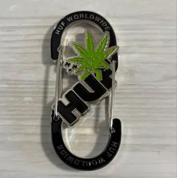HUF 마리화나 디자인 카라비너