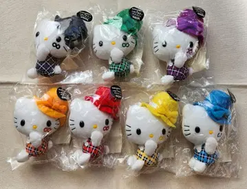 SUPER EIGHT (칸쟈니에이토) 헬로키티 마스코트 7개 세트