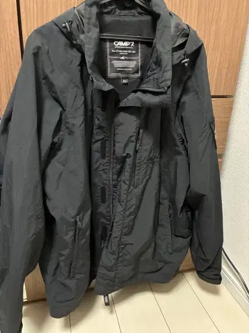 CAMP7 블랙 마운틴 후드티 XL