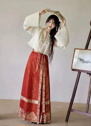 한푸 전통 스커트 (마몐췬)