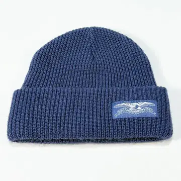 컨디션 최상 ANTI HERO 재고 이글 라벨 카프 비니 블루