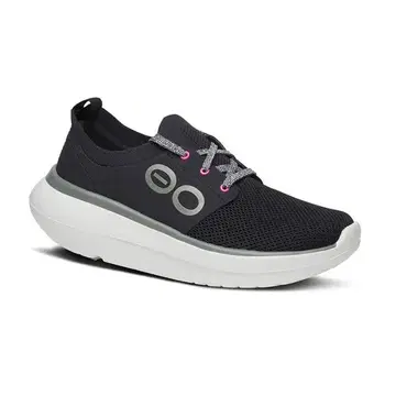 OOFOS Women's OOmy Stride - White/Black