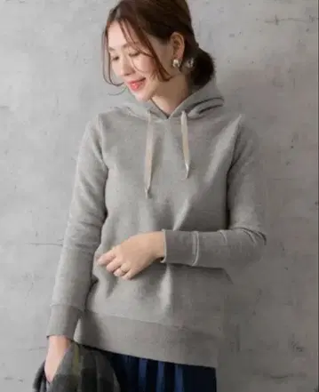 택 포함 새상품 ROSSO 튜닉 후드티