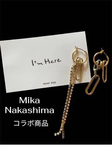 나카지마 미카 x lost in echo x VIVIANO 귀걸이