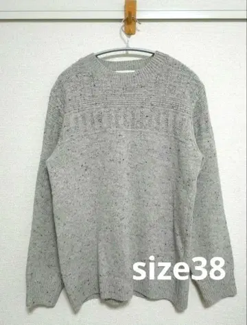 [남성용] URBAN RESEARCH DOORS 니트 스웨터 그레이