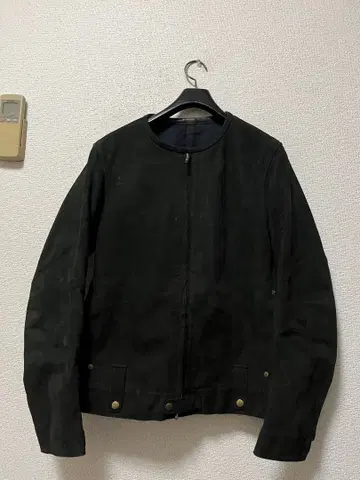 오버도스 싱글 라이더 가죽 /1 블랙 천연 가죽 소가죽 riri