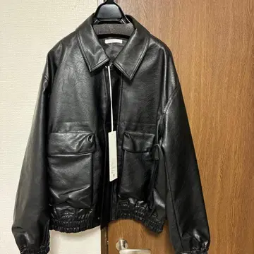 새상품 WYM ARTIFICIAL GRAIN SHORT BLOUSON