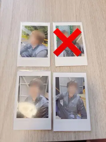 무대 [안개] 아카자와 토모 폴라로이드 3장 세트