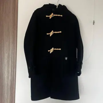 오르치발 블랙 더플 코트 Orcival