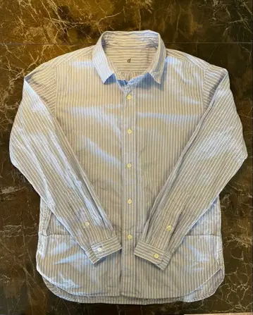 d WEAR 저널 셔츠 스트라이프 L 일본제