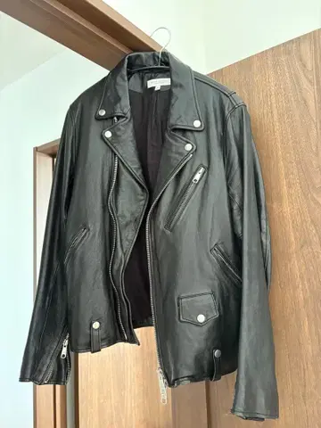 BEAUTY&YOUTH 더블 라이더 자켓 S 블랙