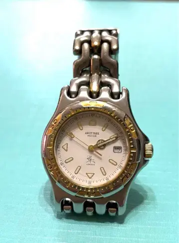 ASCOT PARK 손목시계 쿼츠 실버/골드