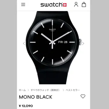 swatch 스와치 MONO BLACK