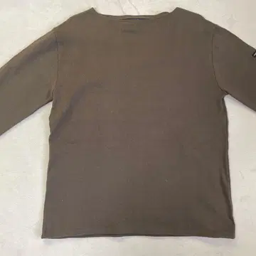 SAINT JAMES 브라운 긴팔 티셔츠