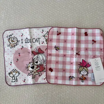 미즈모리 아토 타월 손수건 2개 세트 25 x 25cm