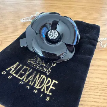 ALEXANDRE DE PARIS 블랙 헤어 클립