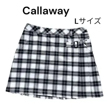 [ 미사용 ] Callaway L 사이즈 플리츠 스커트