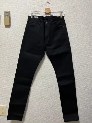 팩토텀 리지드 스키니 데님 / 30 블랙 블랙 FACTOTUM