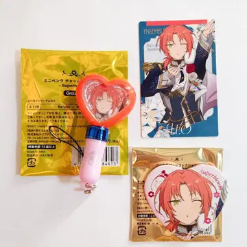 앙스타 스타포니 4th 캔뱃지 미니 펜라이트 카드 츠키나가 레오