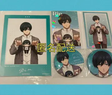 블루 록 유라쿠초 마루이 껴안기 시리즈 캔뱃지 특전 카드 이토시 린