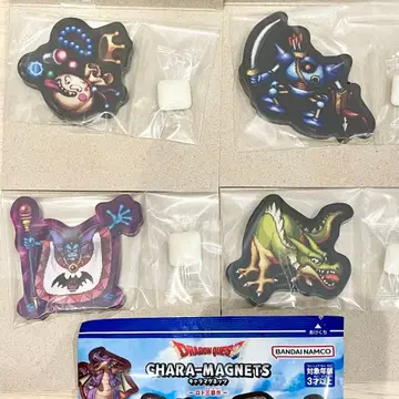 4세트 드래곤 퀘스트 캐릭터 마그네트 로토 삼부작 드래곤 퀘스트