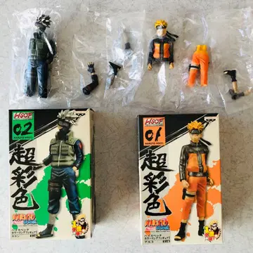 반프레스토 하이 스펙 컬러링 피규어 나루토와 카카시