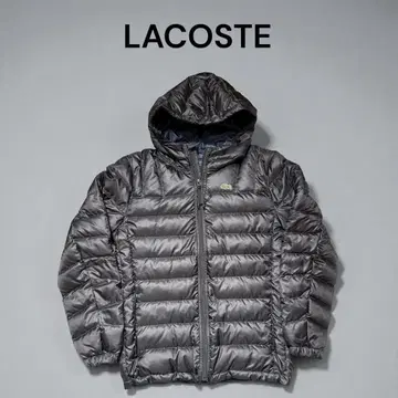 LACOSTE (라코스테) 다운 자켓 블랙 사이즈: 48/3