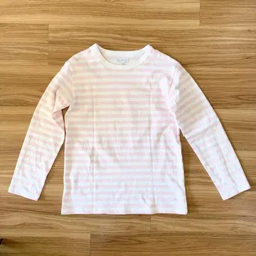 에네스베 긴팔 핑크 보더 사이즈 1