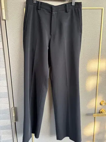 와이드 슬랙스 JOINTWORKS 남성용 블랙 폴리