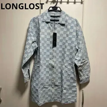 [ 미사용 새상품 ] LONGLOST 데님 겉옷 코트 셔츠 청바지 S