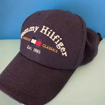 타미힐피거 네이비 캡