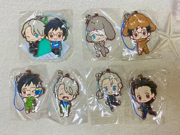 [ 미사용 새상품 ] 유온아 쵸코카와 러버 스트랩 빅토르 유리