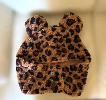 디즈니 팬캡 레오파드 무늬