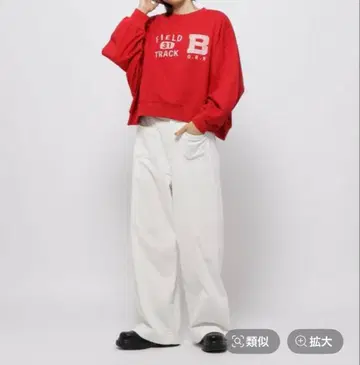 새상품 미사용 니코앤드 샌드 블라스트풍 리메이크 풀오버