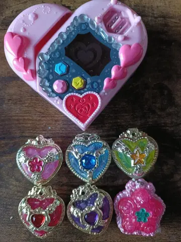 프리하트 + 변신 미라이 크리스탈 5인분과 혜택 미라이 크리스탈 1개