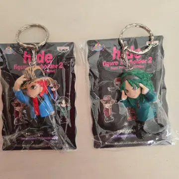 hide 피규어 키링 2개 세트