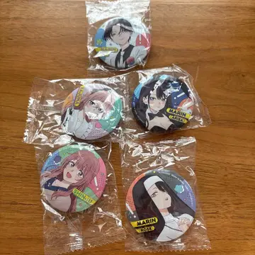 2 마린 캐릭터 캔뱃지 세트