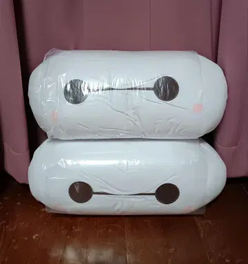 베이맥스 슈퍼 기가자카 모찌모찌 쿠션 2세트