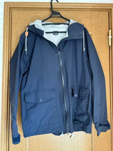 HELLY HANSEN 네이비 마운틴 후드티 L